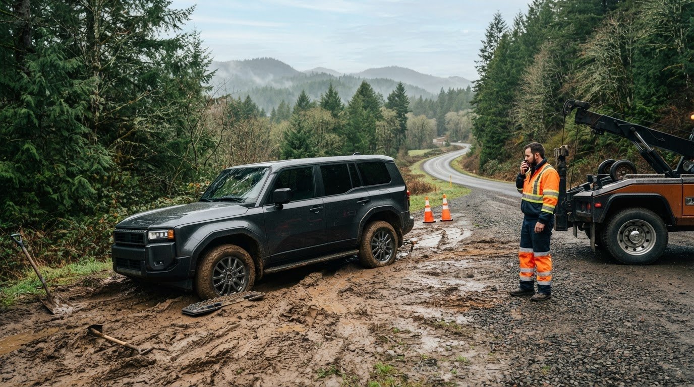 Car Stuck in Mud Recovery: Safe Steps to Get Unstuck