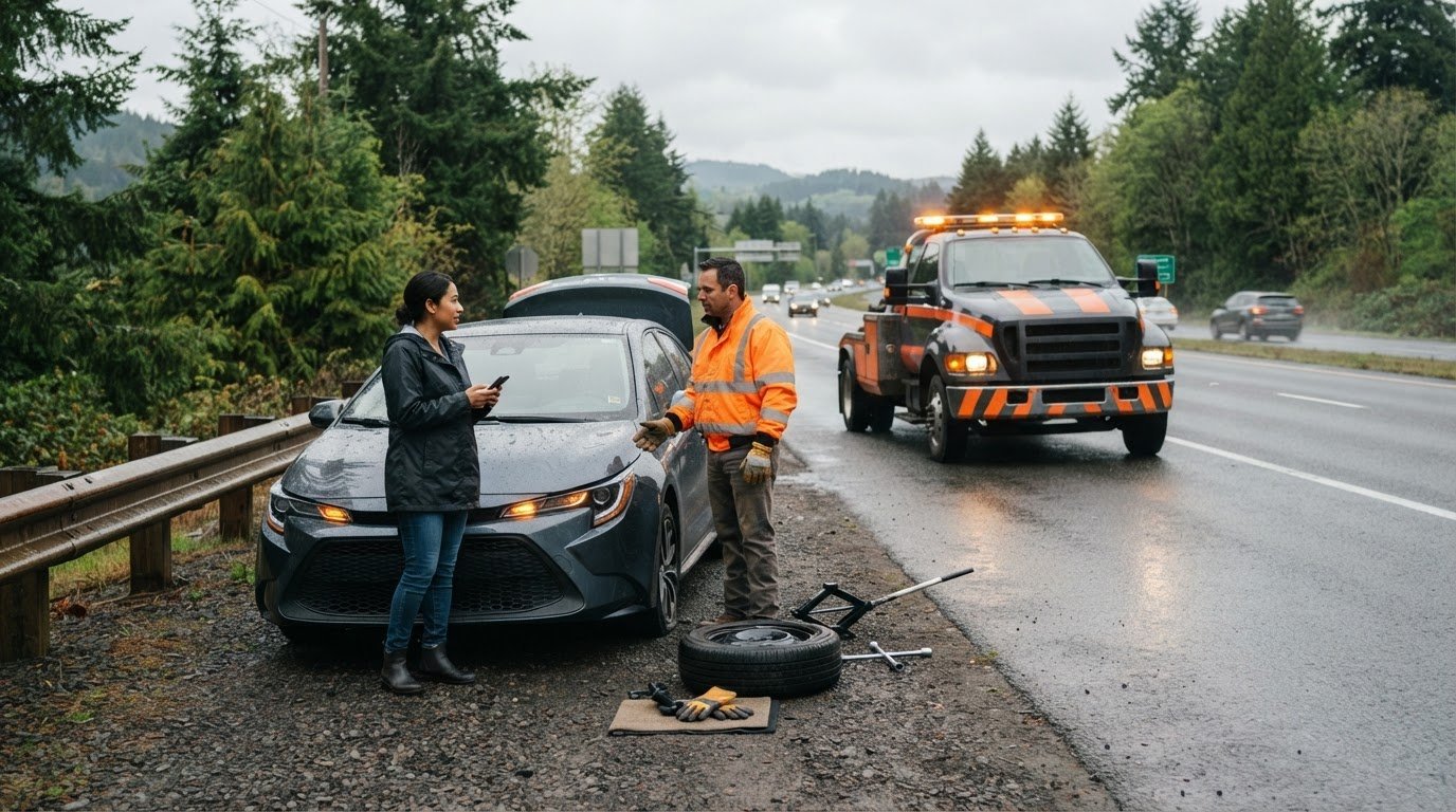 Roadside Help for a Flat Tire: A Driver’s Checklist