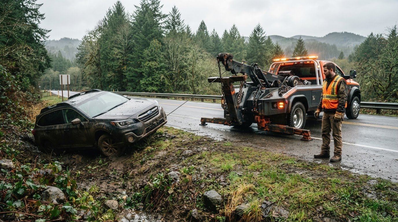 Winch Out Service: How Professional Vehicle Recovery Works